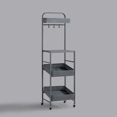 Etagère de rangement cuisine taille S gris