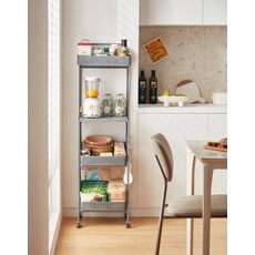 Etagère de rangement cuisine taille S gris