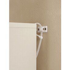 Meuble à chaussure 3 tiroirs 55x19x111 cm Blanc