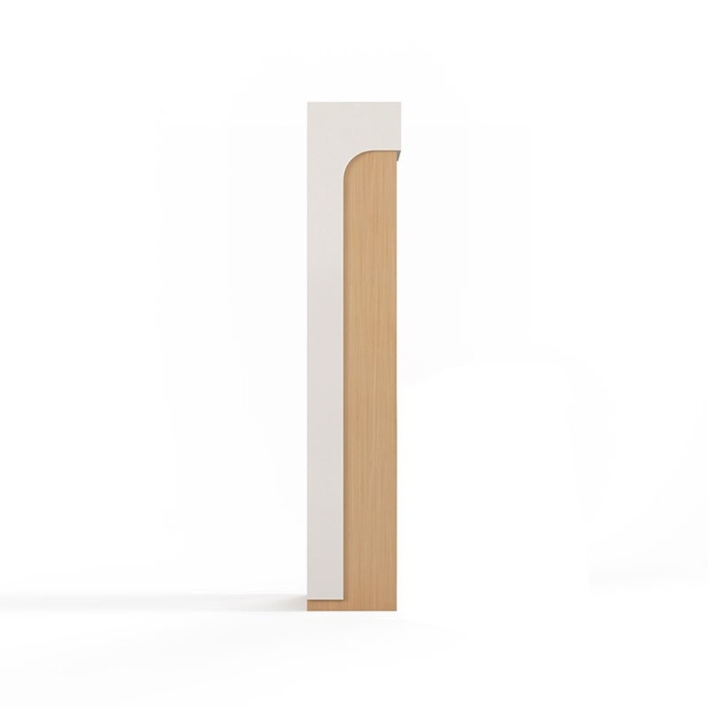 Penderie 3 portes type B (UV1D-B) + armoire blanc et bois (UV1D-B)