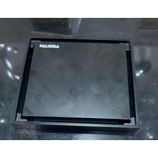 Carré d'évacuation douche noir mat Paloma