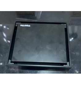 Carré d'évacuation douche noir mat Paloma