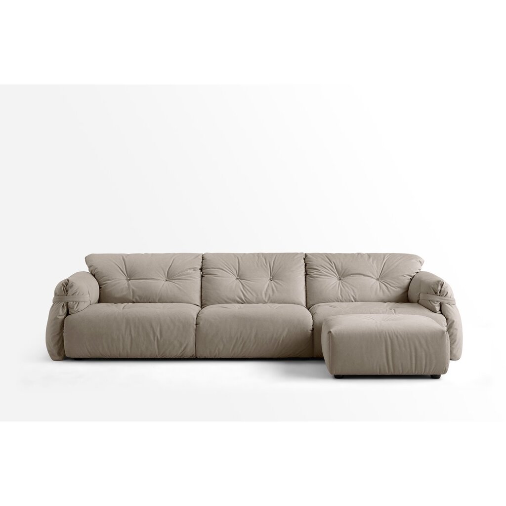 Sofa 290 cm en Leathaire resistant aux griffes de chats
