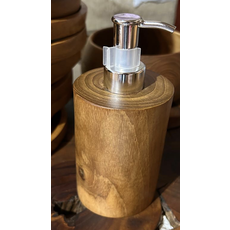 Distributeur de savon en teck
