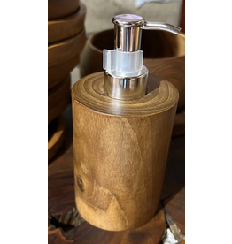 Distributeur de savon en teck
