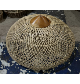 Bangkuang - Abat-jour en rotin 70x60 cm