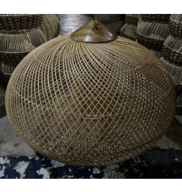 Bangkuang - Abat-jour en rotin 50x40 cm