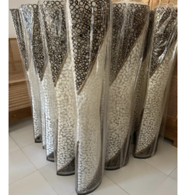 Siluit - Lampe ovale motif bambou 150 Cm