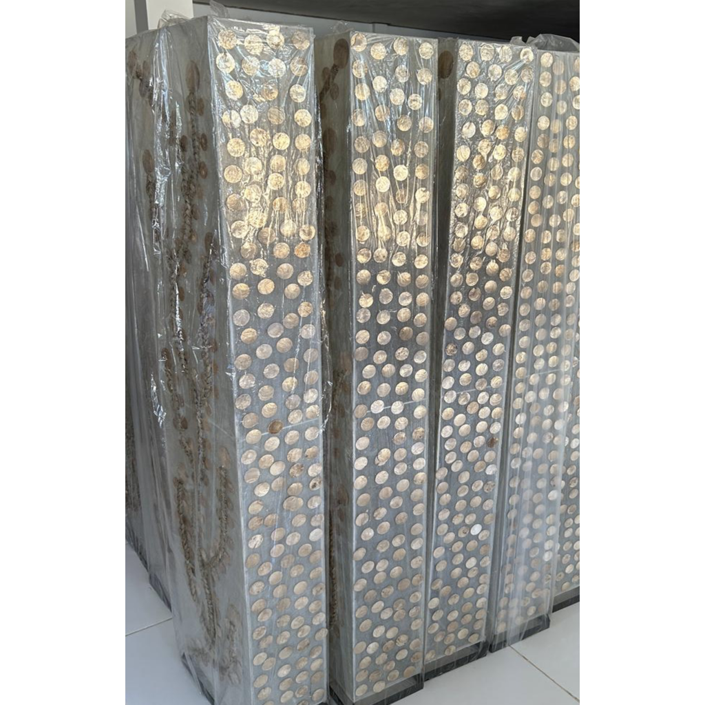 Aquarium - Lampe motif pièces marron 150 Cm