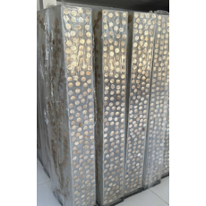 Aquarium - Lampe motif pièces marron 150 Cm