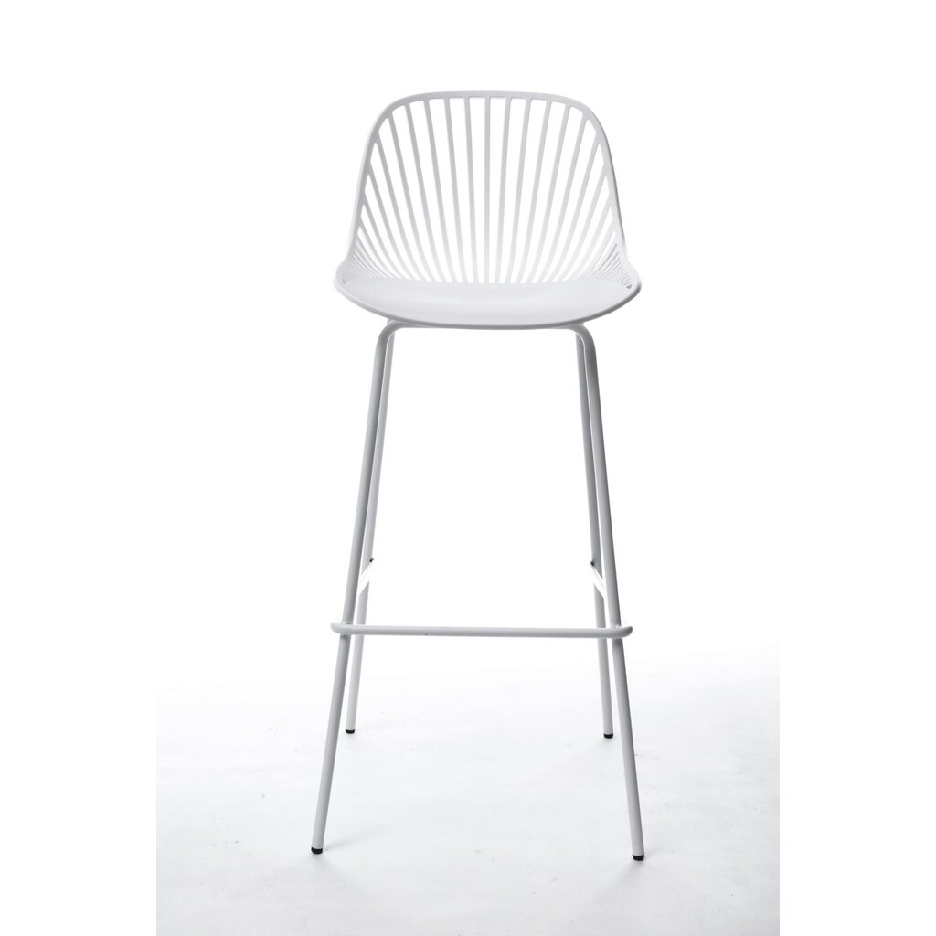 Chaise de bar en résine et pieds métal 65 cm