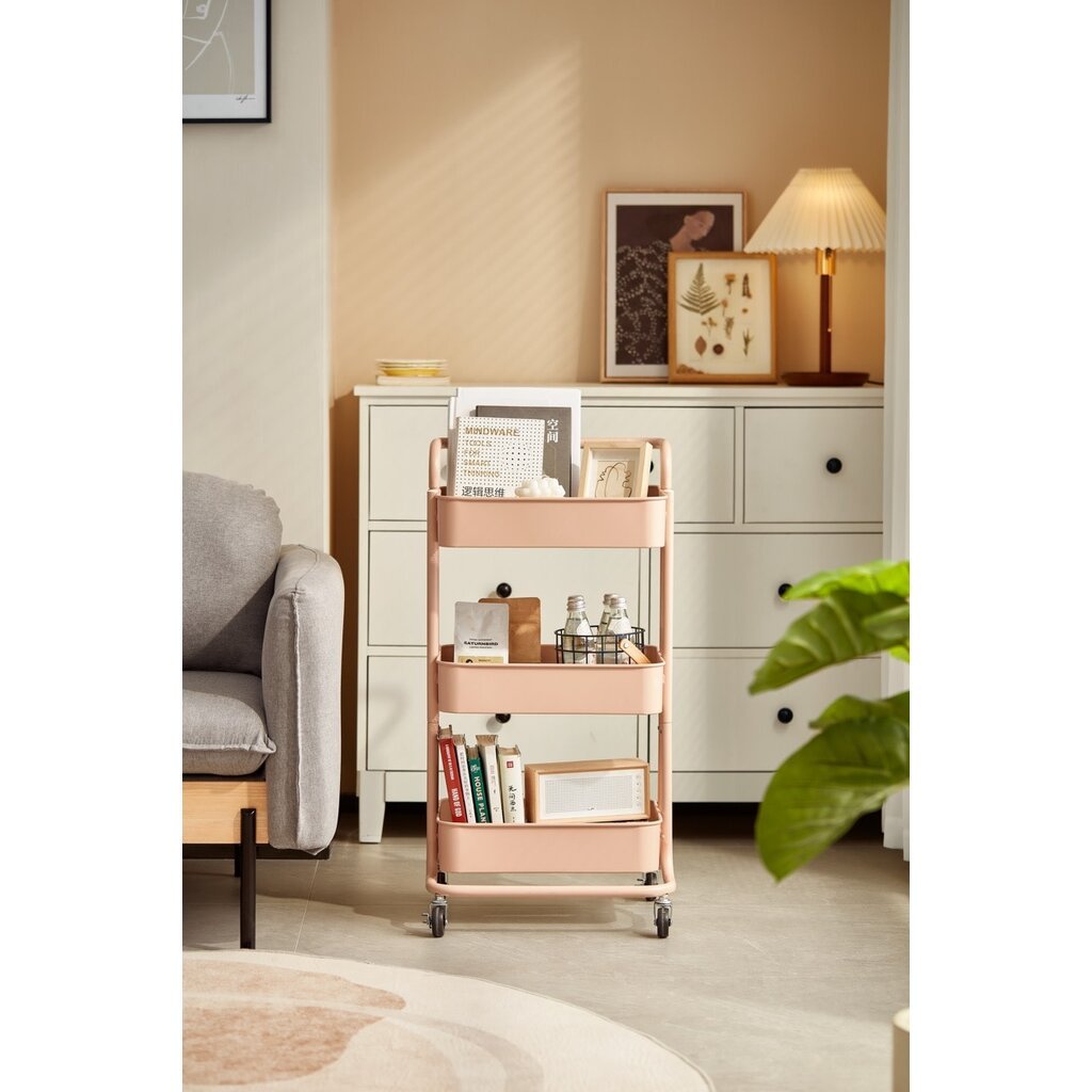 Chariot 3 plateaux 46x40x82 cm