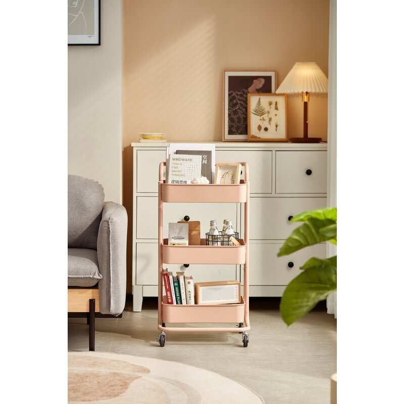 Chariot 3 plateaux 46x40x82 cm