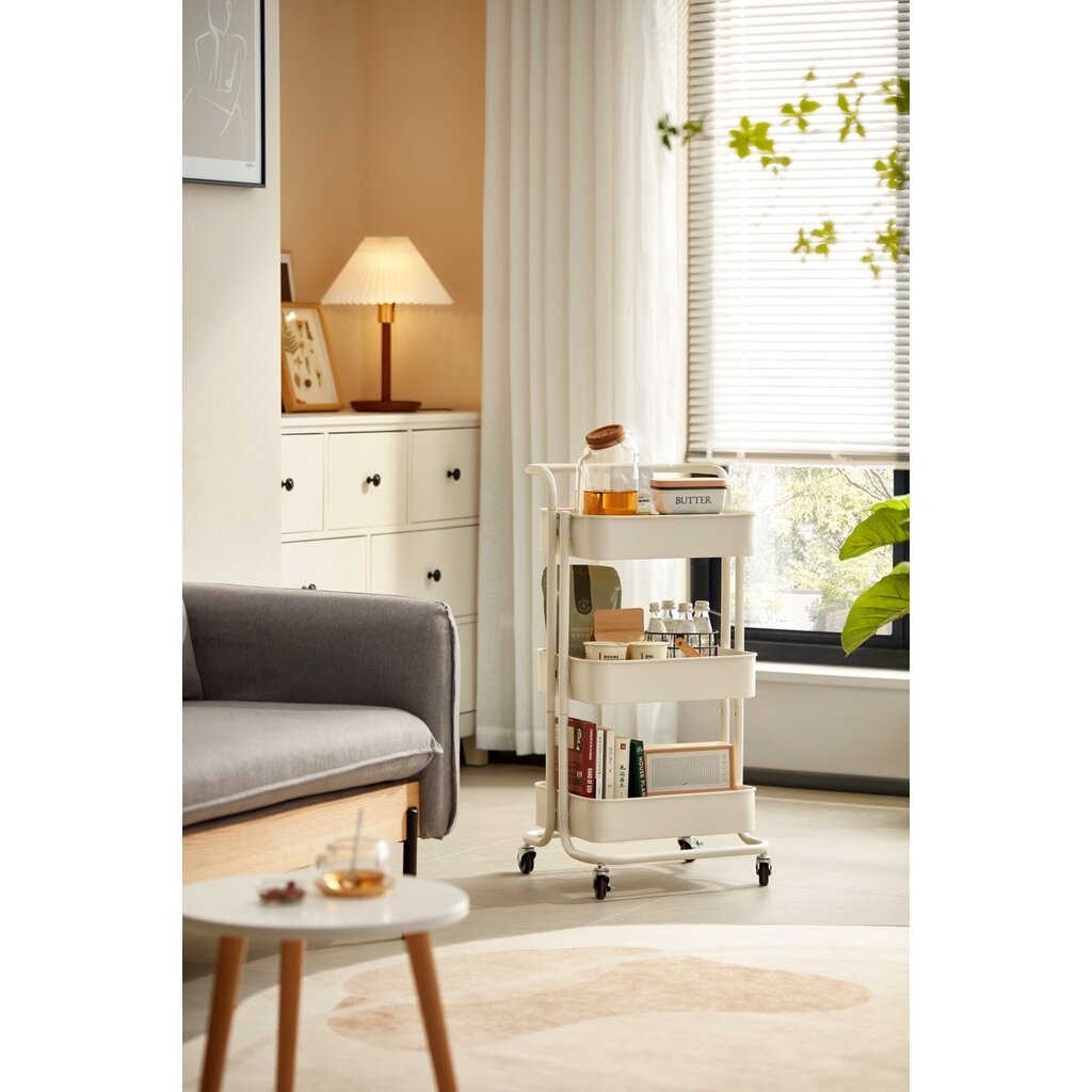 Chariot 3 plateaux 46x40x82 cm