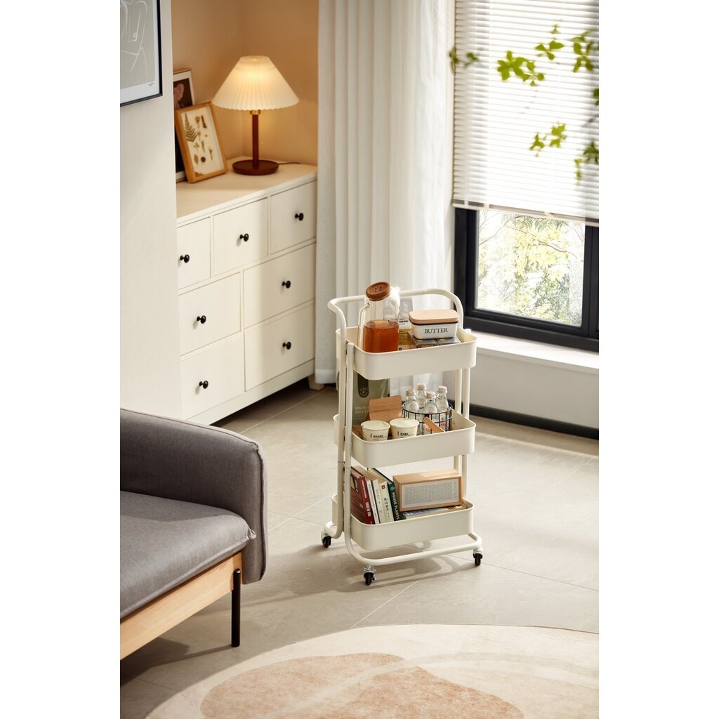 Chariot 3 plateaux 46x40x82 cm