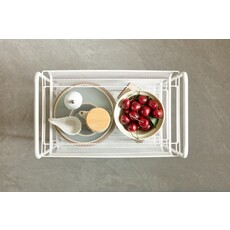 Chariot de rangement 4 niveaux 44x26x84 cm