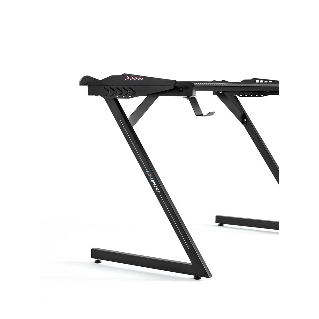 Bureau Gamer noir avec LED