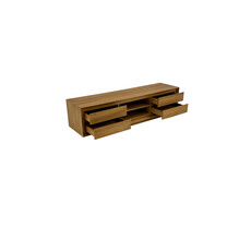 Meuble TV Oliver en Teck 180x45x45 cm