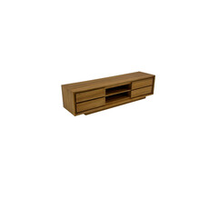 Meuble TV Oliver en Teck 180x45x45 cm