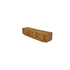 Meuble TV Oliver en Teck 200x45x45 cm
