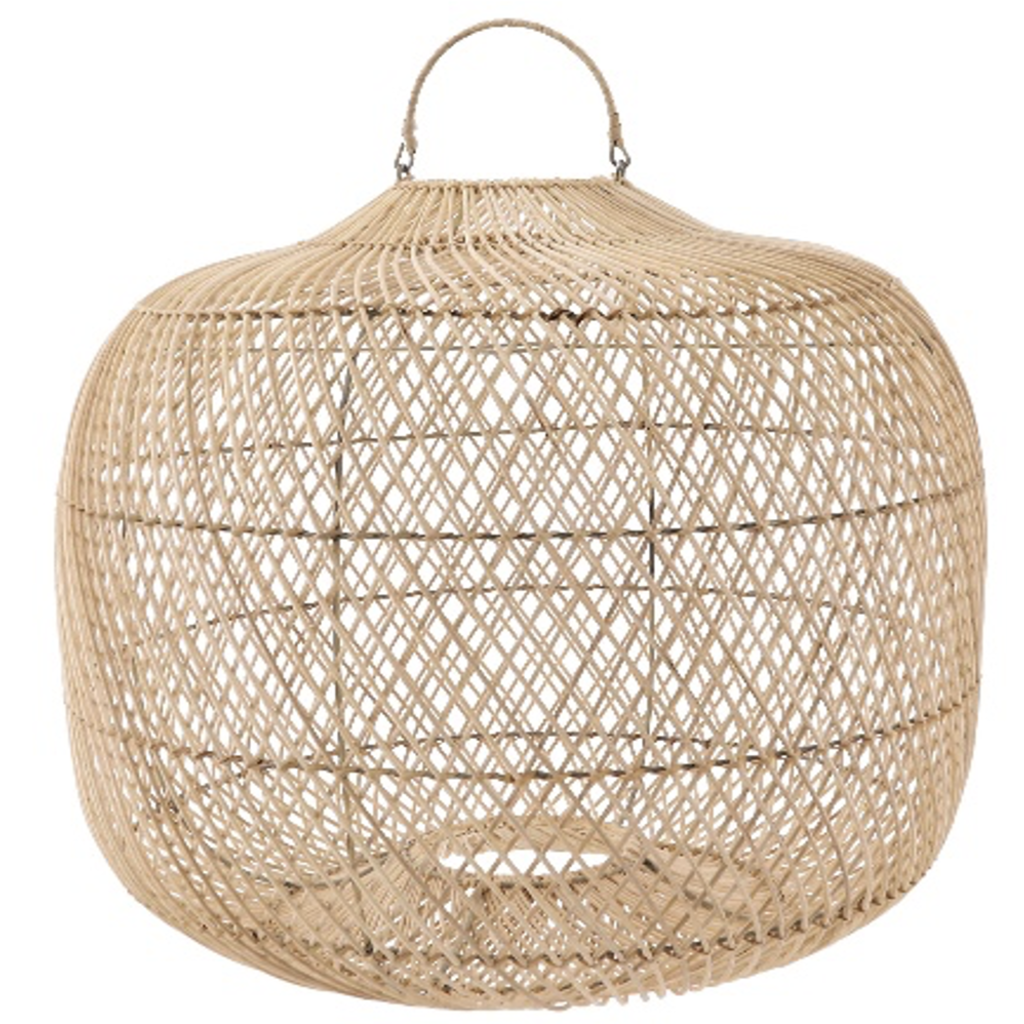 Lampe Fortuna en rotin 49x49x52 cm