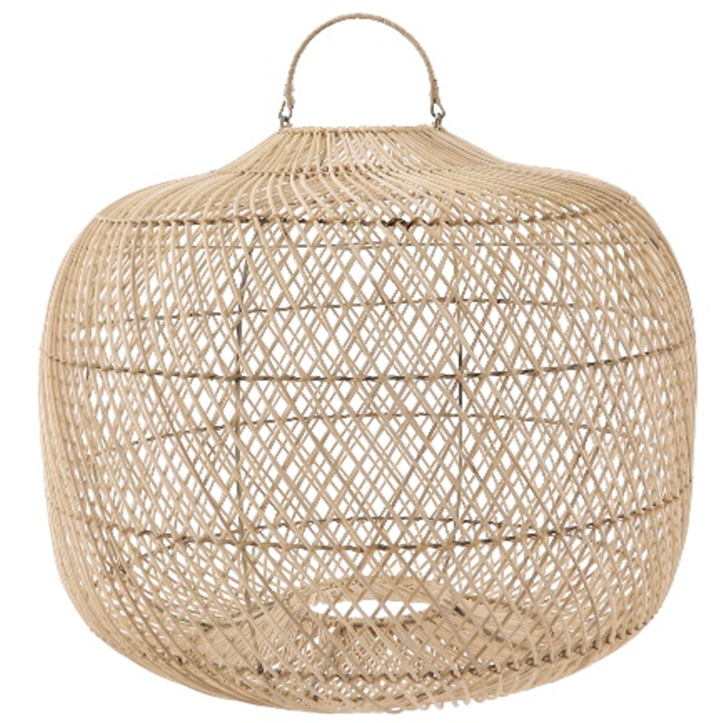 Lampe Fortuna en rotin 49x49x52 cm