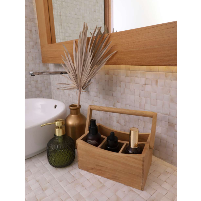 Porte savon Roswell en teck