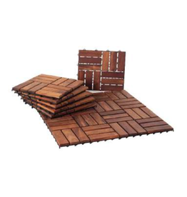 Tuile Bruceville en Teck Premium huilé 30x30x2.3 cm