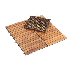 Tuile Calverton en Teck Premium 30x30x2.3 cm