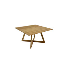 Table Obelix en Teck Premium 135x135x75 cm