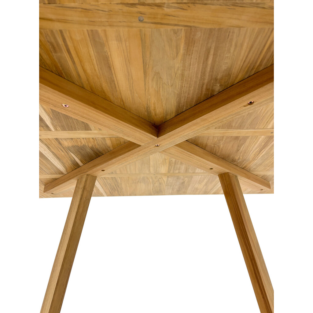 Table Obelix en Teck Premium 135x135x75 cm