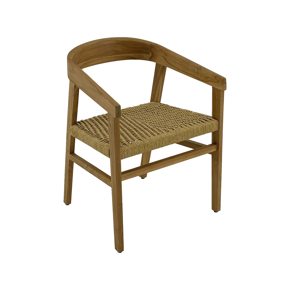 Chaise Oceana en Teck Amber Brown