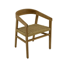 Chaise Oceana en Teck Amber Brown
