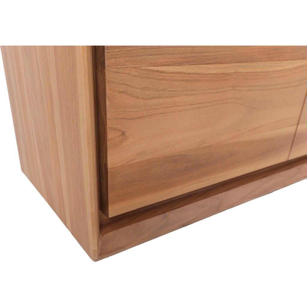 Buffet Oliver en Teck 4 portes 200x45x85 cm