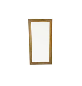 Miroir Oliver en Teck Premium 90x5x180 cm (cadre 10 cm)