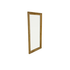Miroir Oliver en Teck Premium 90x5x180 cm (cadre 10 cm)