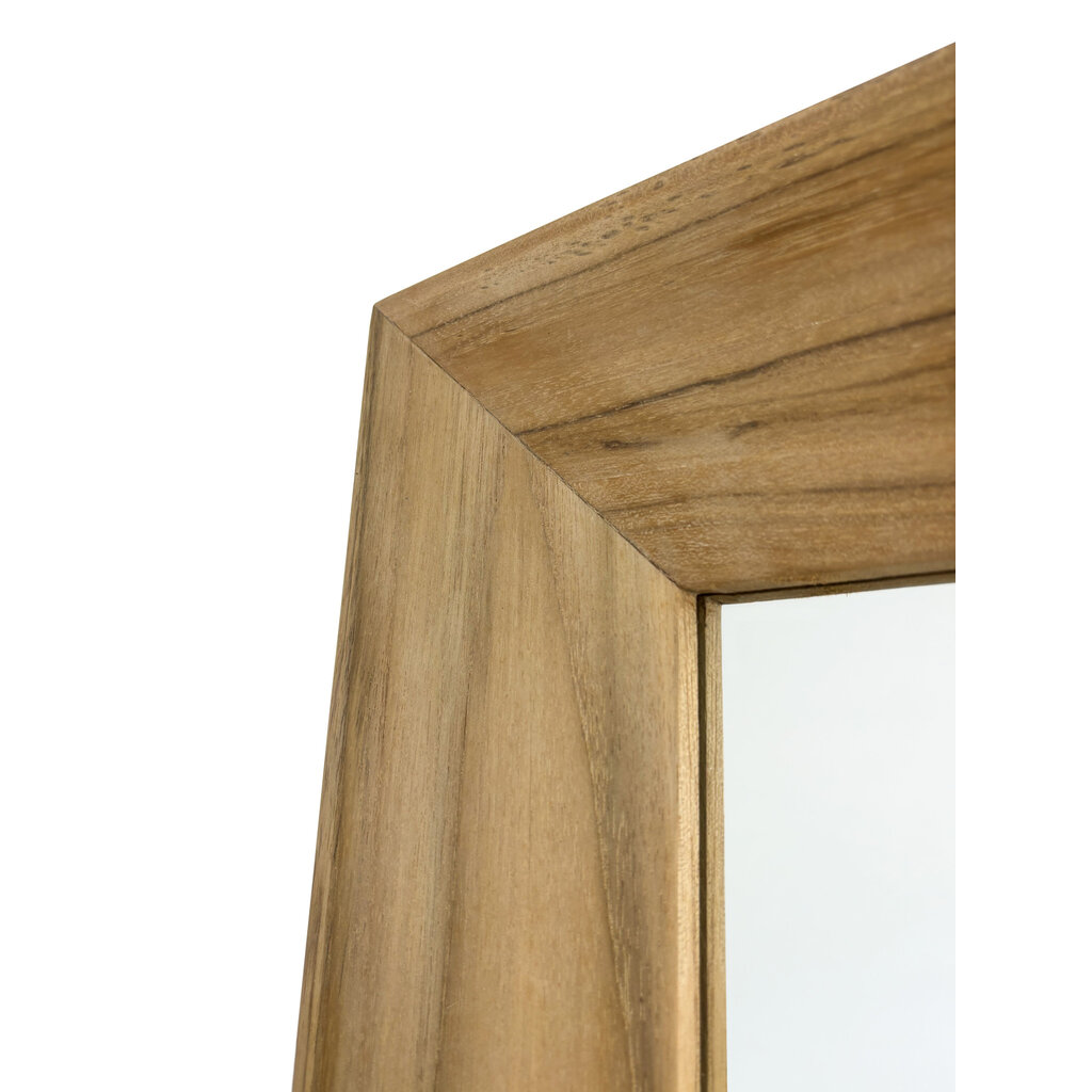 Miroir Oliver en Teck Premium 90x5x180 cm (cadre 10 cm)