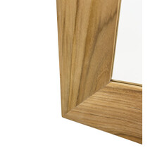 Miroir Oliver en Teck Premium 90x5x180 cm (cadre 10 cm)
