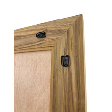 Miroir Oliver en Teck Premium 90x5x180 cm (cadre 10 cm)