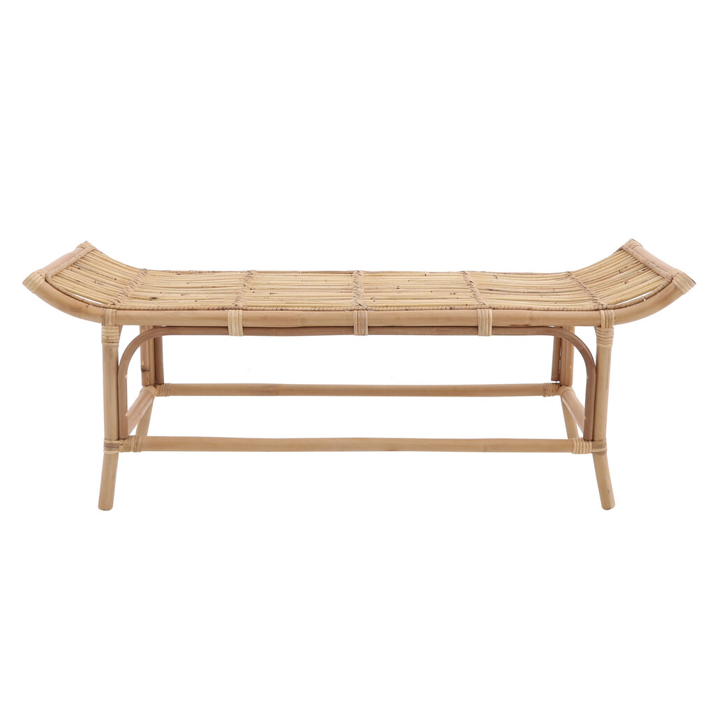 Banc Sarah en rotin 118x41x45 cm