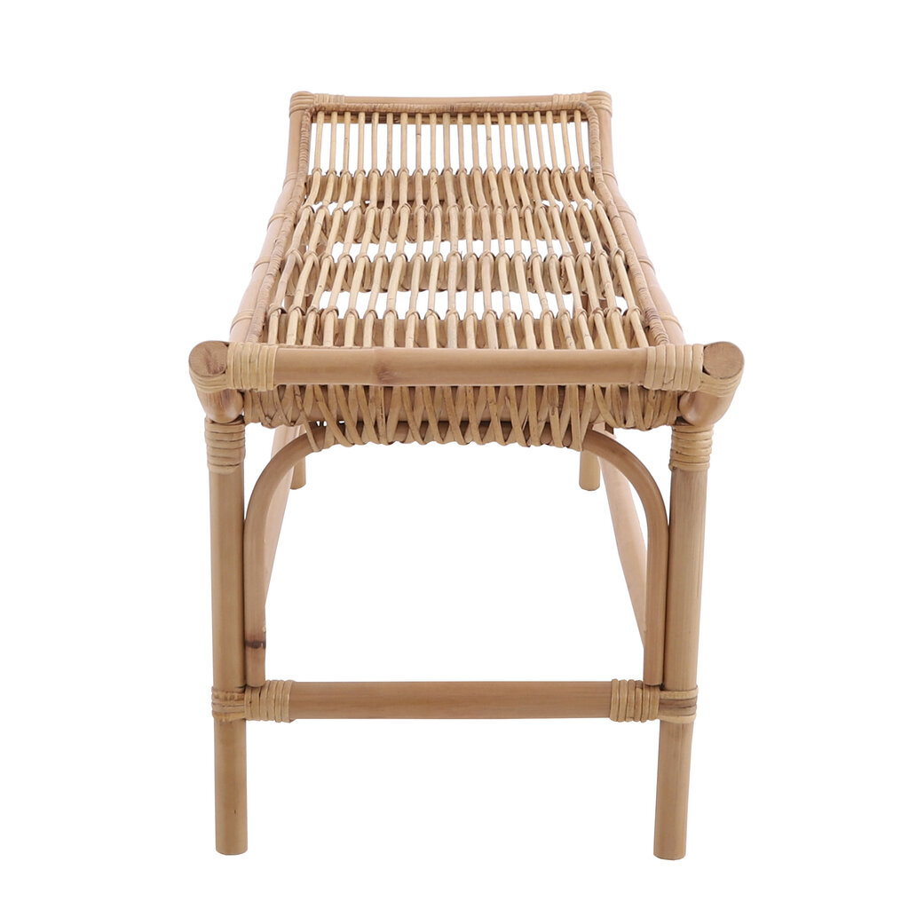 Banc Sarah en rotin 118x41x45 cm
