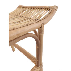 Banc Sarah en rotin 118x41x45 cm