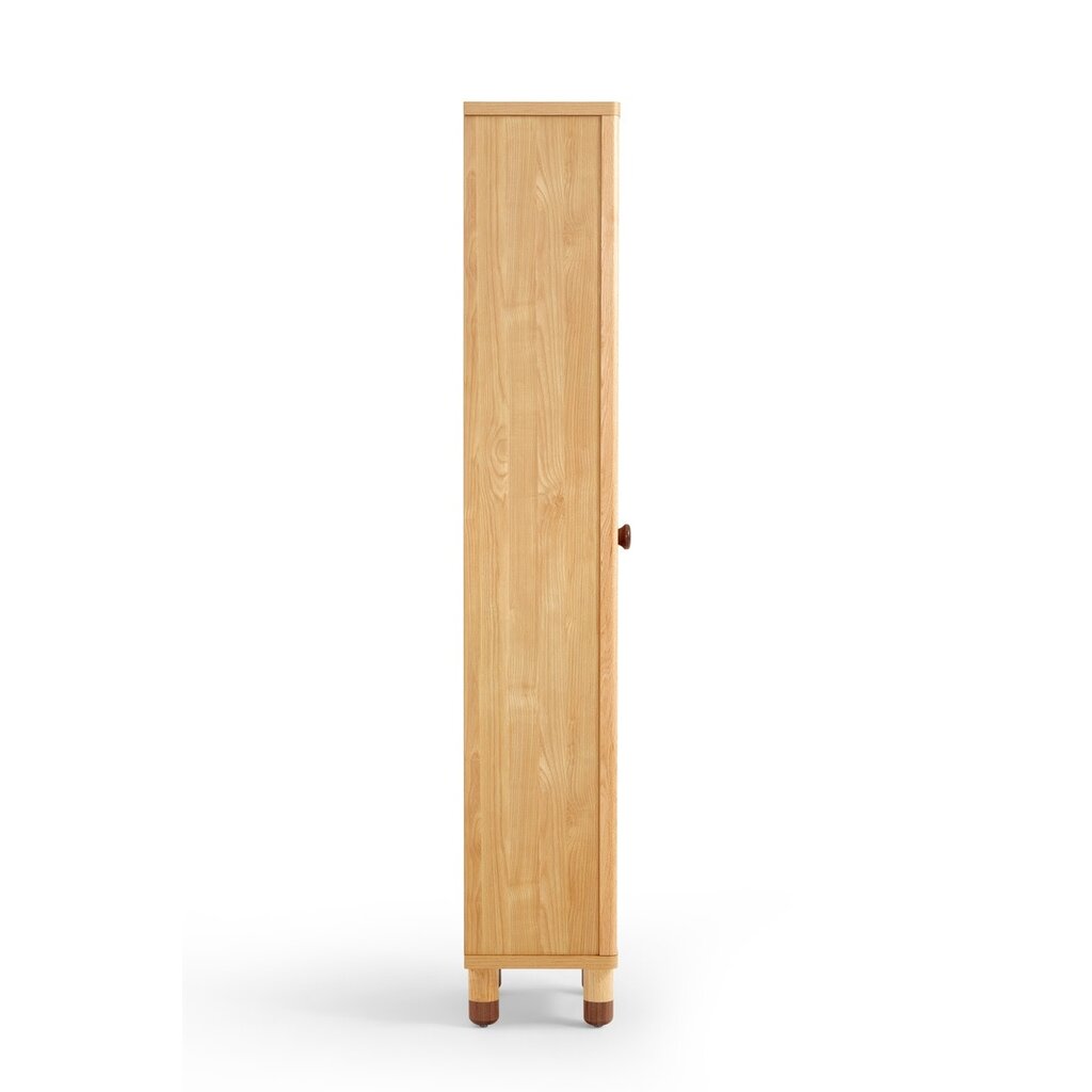Étagère colonne 1 porte Marron