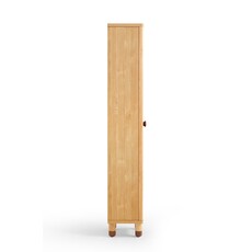 Étagère colonne 1 porte Marron