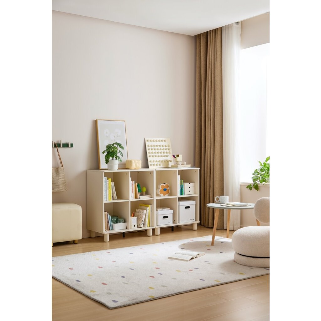 Mini bibliothèque x4 blanc