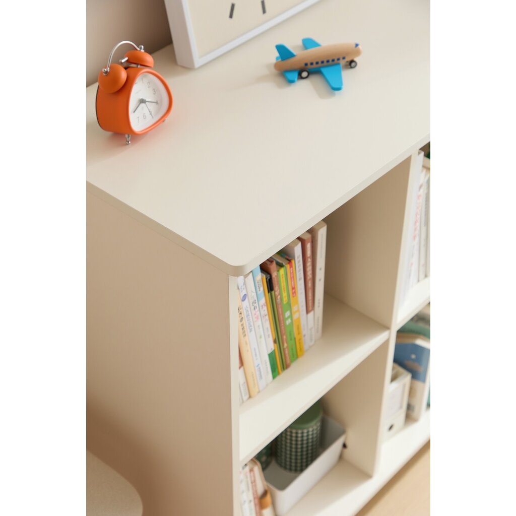 Mini bibliothèque x4 blanc