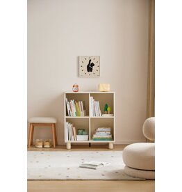 Mini bibliothèque x4 blanc