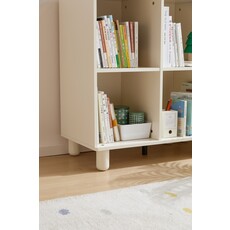 Mini bibliothèque x4 blanc