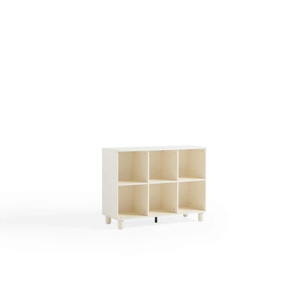 Mini bibliothèque x6 blanc