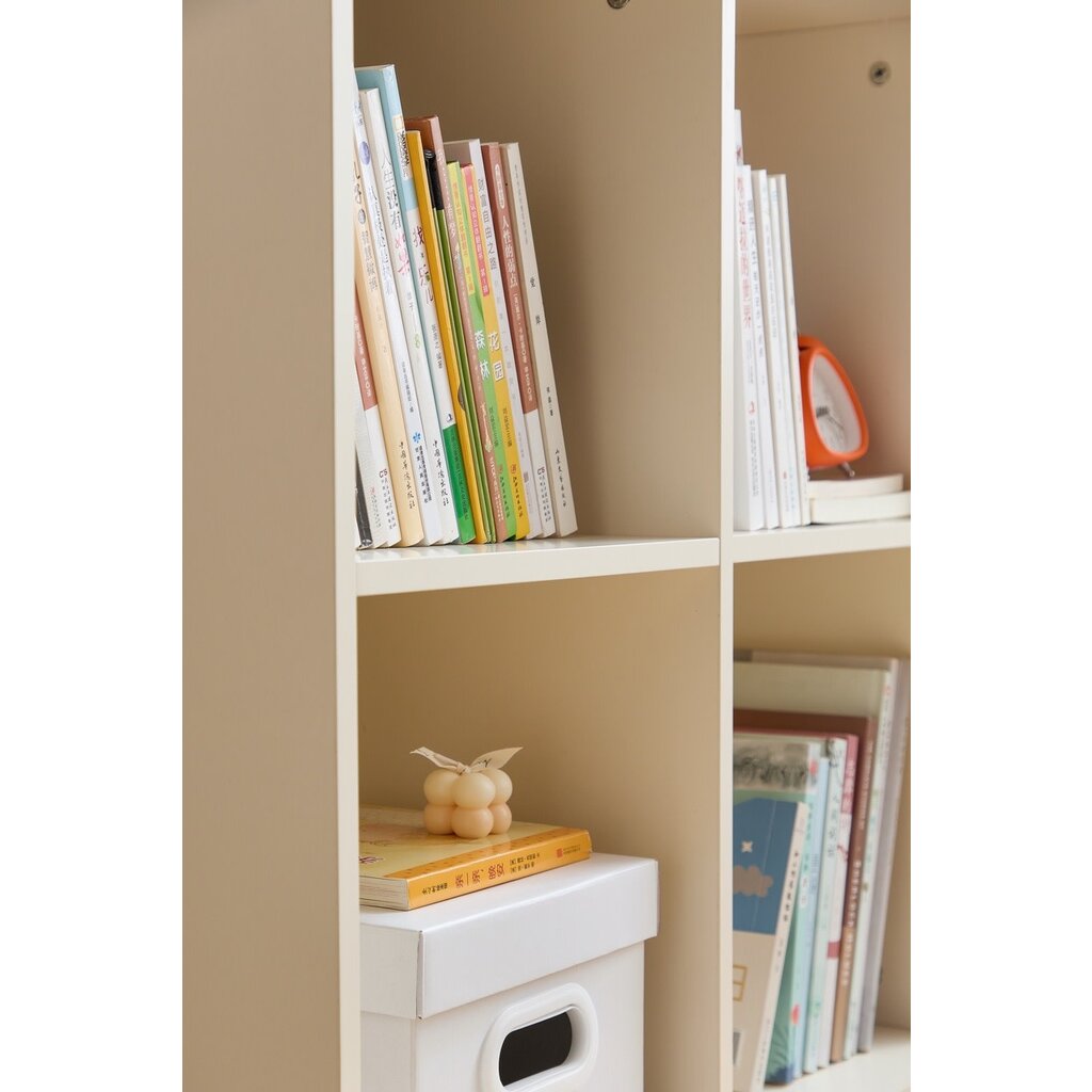 Mini bibliothèque x6 blanc